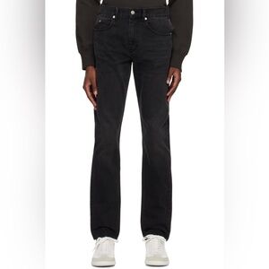 Isabel Marant Black Straight Jeans Classic Style